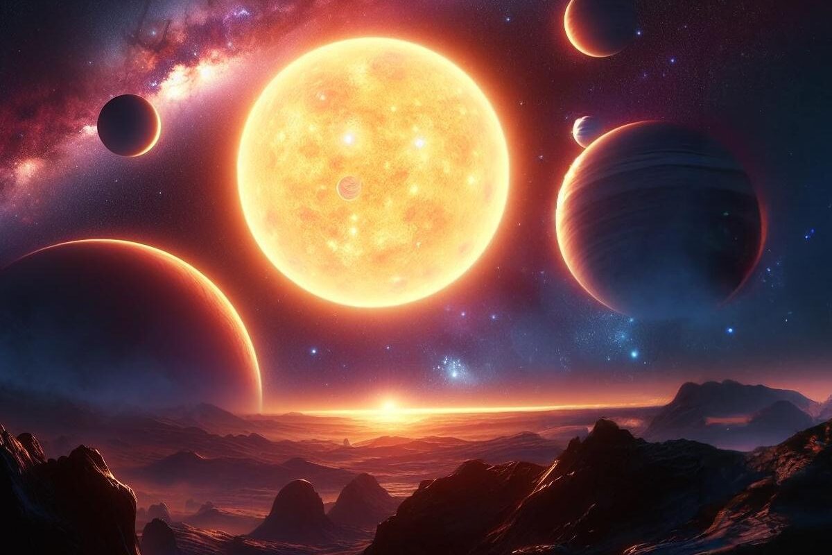Trappist 1 star system