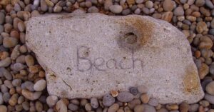 Beach calling card Feature