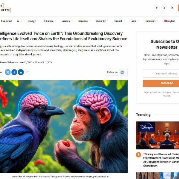 AI takeover. It’s happening …