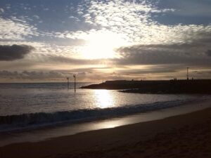 New prom seen from East beach